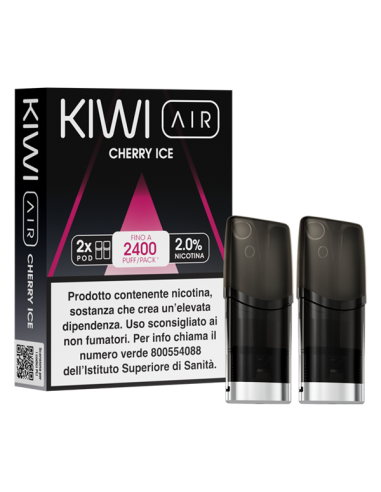 Cherry Ice Kiwi Air Pod Precaricate Kiwi Vapor 2ml