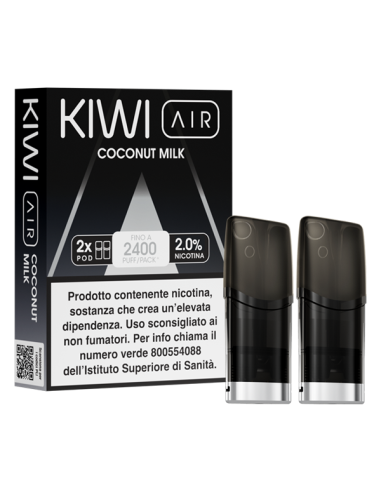 Coconut Milk Kiwi Air Pod Precaricate Kiwi Vapor 2ml
