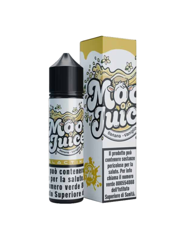 Banana e Vaniglia Moo Juice Galactika Liquido Shot 20ml