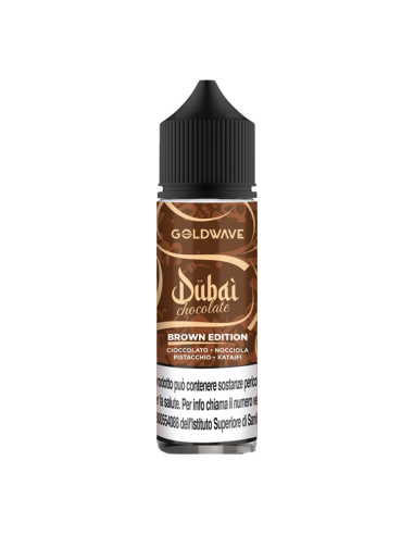 Dubai Chocolate Brown Edition Goldwave Liquido Shot 20ml