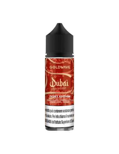 Dubai Chocolate Ivory Edition Goldwave Liquido Shot 20ml
