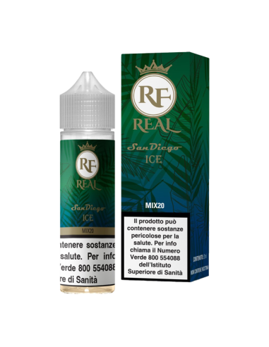 San Diego Ice Real Farma Liquido Mix and Vape 20ml