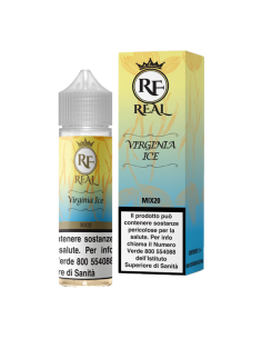 Virginia Ice Real Farma Liquido Shot 25ml Tabacco Cremoso Ice