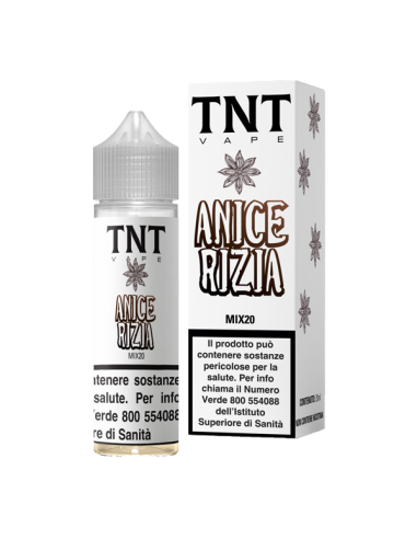 Anicerizia TNT Vape Liquido Shot 25ml Anice Liquirizia