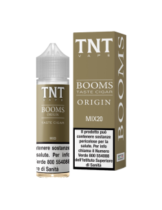Booms Origin TNT Vape Liquido Shot 25ml Tabacco