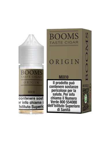 Booms Origin TNT Vape Aroma Mini Shot 10ml Organic Tobacco