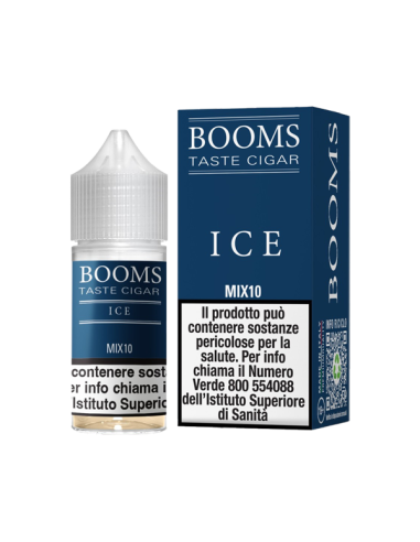 Booms Ice TNT Vape Aroma Mini Shot 10ml Tabacco Menta Ghiaccio