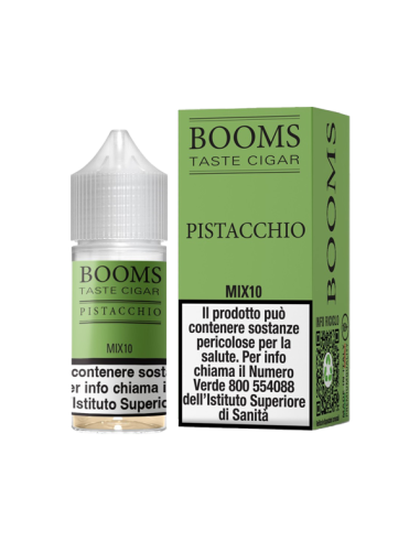 Booms Pistachio TNT Vape Aroma Mini Shot 10ml Tobacco Pistachio