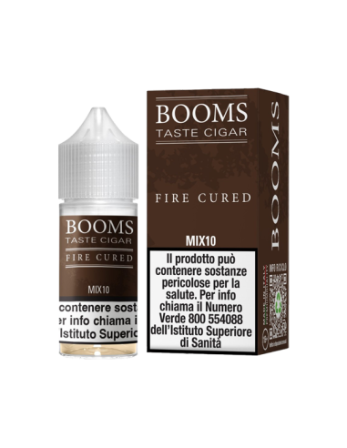 Booms Fire Cured Latakia TNT Vape Liquido Mix and Vape 10ml