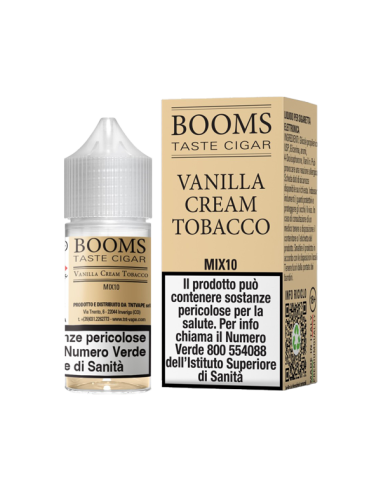 copy of Booms VCT Vanilla Cream Tobacco TNT Vape Liquido Mix