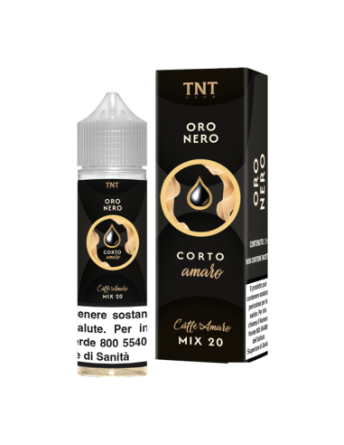 Caffè Amaro Oro Nero TNT Vape Liquido Mix and Vape 20ml