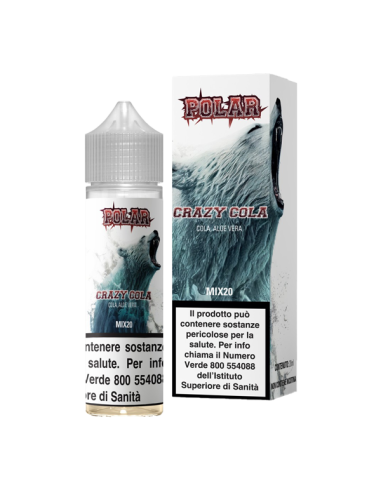Polar Crazy Cola TNT Vape Liquid Shot 20ml Aloe Cola Ice