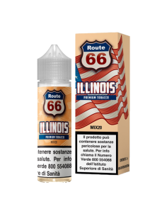 Illinois Route 66 TNT Vape Liquido Shot 25ml Virginia Burley