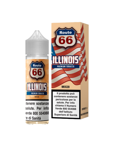 Illinois Route 66 TNT Vape Liquido Shot 25ml Virginia Burley