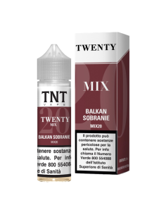 Balkan Sobranie Twenty Mix TNT Vape Liquid Shot 20ml Latakia