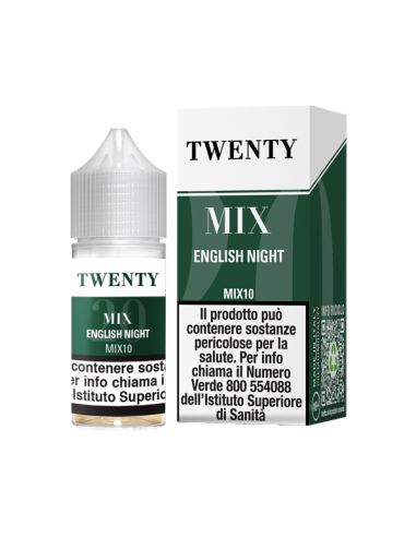 English Night Twenty Mix TNT Vape Aroma Mini Shot 10ml Tobacco