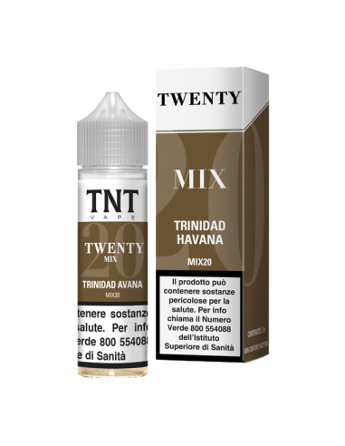 Trinidad Avana Twenty Mix TNT Vape Liquido Shot 20ml Cuban
