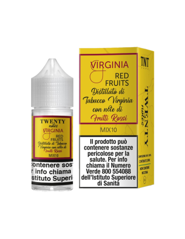 Virginia Red Fruits Twenty Notes TNT Vape Liquido Mix and Vape 10ml
