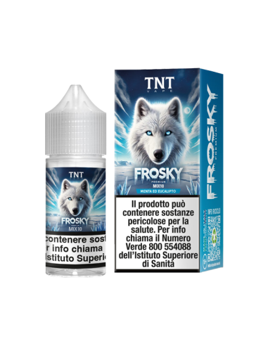 copy of Frosky TNT Vape Liquido Shot 25ml Menta Eucalipto