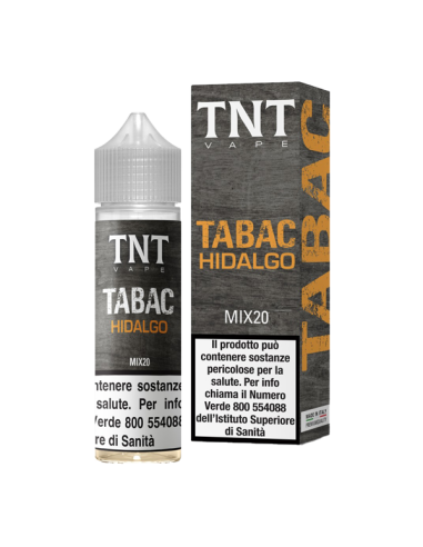 Hidalgo TNT Vape Liquid Shot 25ml Tobacco