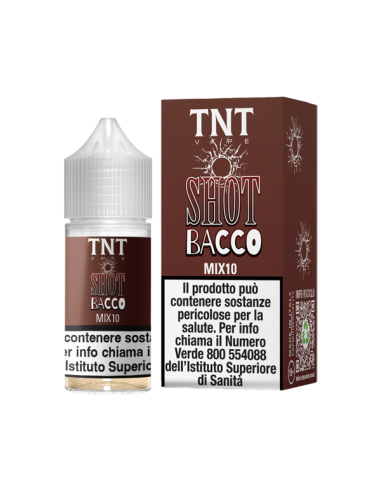 Shot Bacco TNT Vape Liquido Mix and Vape 10ml