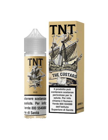 The Custard TNT Vape Liquido Mix and Vape 20ml