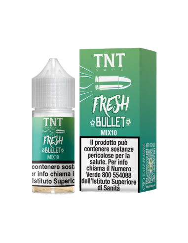 Fresh Bullet Magnificent 7 TNT Vape Aroma Mini Shot 10ml Mint