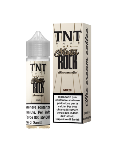 Mister Rock TNT Vape Liquid Shot 20ml Coffee Hazelnut Cream