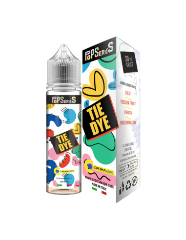 Tie Dye Pop Series Croma Vape Liquido Shot 20ml