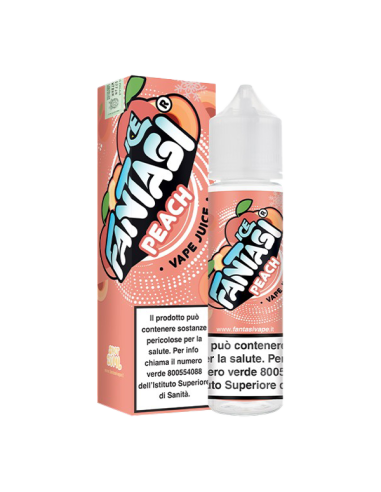 Peach Ice Fantasi Vape Liquido Shot 20ml Peach Ice
