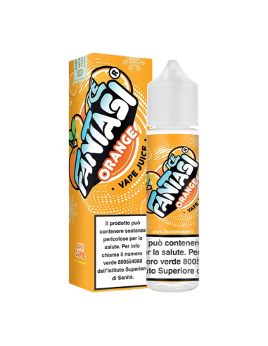 Orange Ice Fantasi Vape Liquid Shot 20ml Orange Ice
