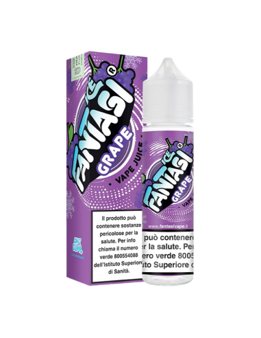 Grape Ice Fantasi Vape Liquido Shot 20ml