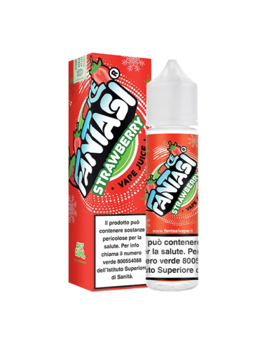 Strawberry Ice Fantasi Vape Liquido Shot 20ml