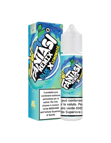 Blue Raspberry X Lemonade Fantasi Vape Liquido Shot 20ml