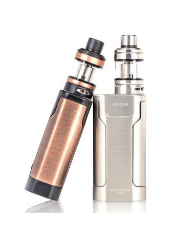 Sinuos P228 con Atomizzatore Elabo Kit Wismec con Doppia Batteria Sigaretta Elettronica