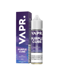 Purple Cube VAPR. Liquido Shot 20ml Uva Ghiaccio