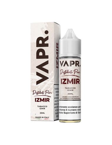Izmir Pure Distillates VAPR Liquid Shot 25ml Organic Tobacco