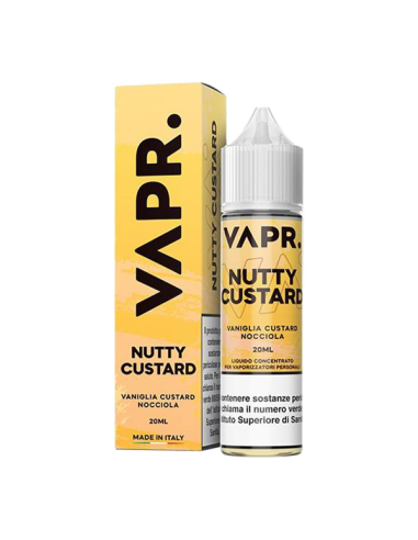 Nutty Custard VAPR. Liquido Shot 20ml