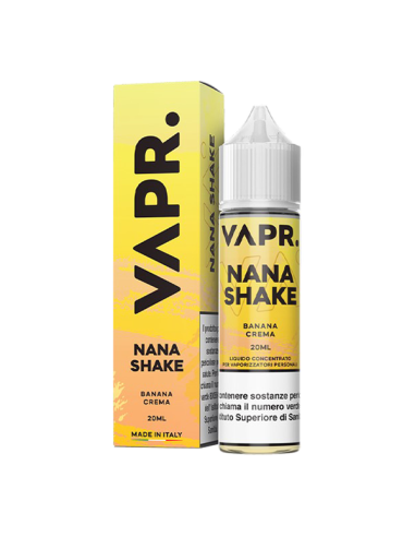 Nana Shake VAPR. Liquido Shot 25ml Banana Cream