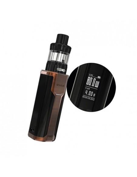 Sinuos P80 + Elabo Mini Kit Wismec con Atomizzatore Integrato Sigaretta Elettronica