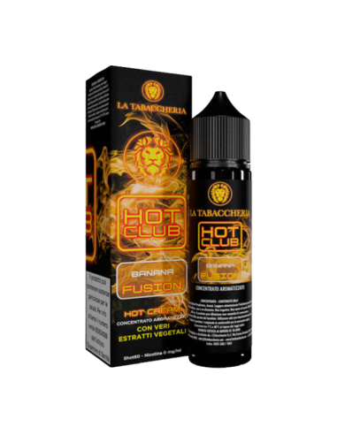 Banana Fusion Hot Club La Tabaccheria Liquido Shot 20ml