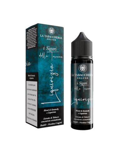 I Sigari Della Toscana Liquirizia La Tabaccheria Deluxe Liquido Shot 20ml
