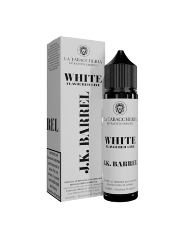 White JK Barrell La Tabaccheria Liquid Shot 20ml Tobacco Whisky