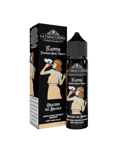 Arachidi del Brasile Flapper Juice Tobacco La Tabaccheria Liquido Shot 20ml