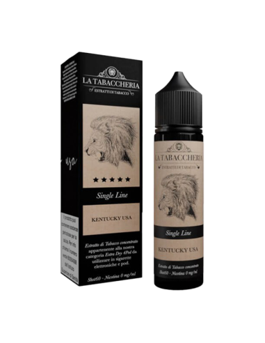 Kentucky USA Extra Dry Tabaccheria Liquido 20ml | Svapoebasta