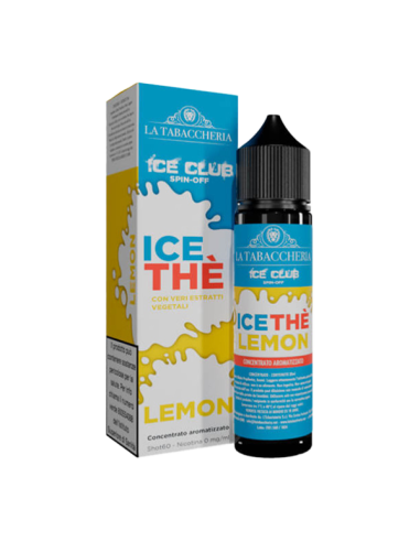 Ice Thè Lemon Ice Club La Tabaccheria Liquido Shot 20ml