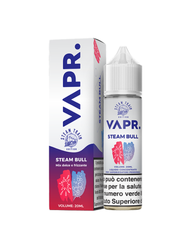 Steam Bull VAPR. Steam Train Liquido Shot 20ml