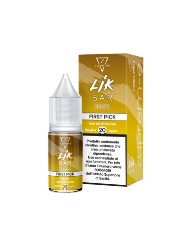First Pick Lik Bar Juice Suprem-e Liquido Pronto 10ml