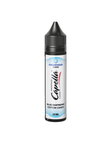 Blue Raspberry Cotton Candy Capella Flavors Liquido Shot 20ml