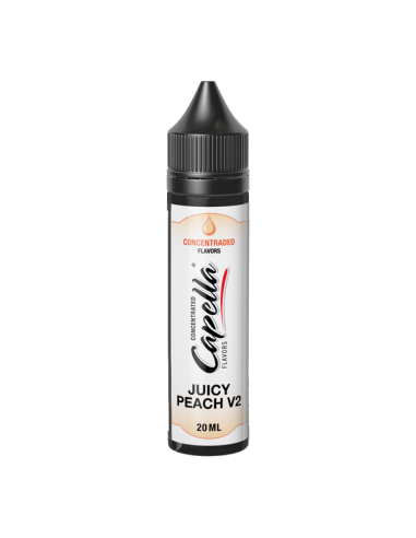 Juicy Peach Capella Flavors Liquido Shot 20ml